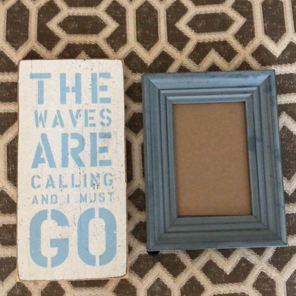 Wall art (beach themed)